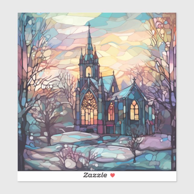 Sticker en vinyle coupé sur mesure (Feuille)