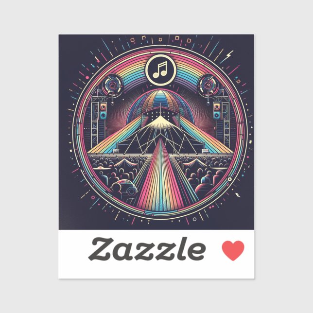 Sticker en vinyle coupé sur mesure (Feuille)