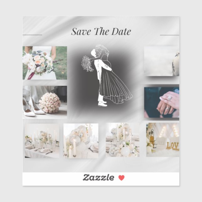 Sticker en vinyle coupé sur mesure (Feuille)