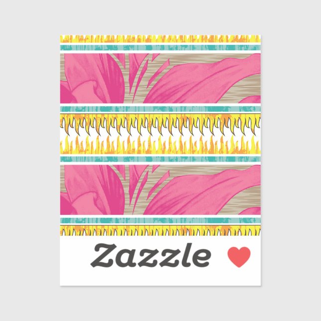 Sticker en vinyle coupé sur mesure (Feuille)