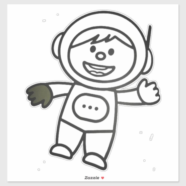 Sticker en vinyle coupé sur mesure (Feuille)