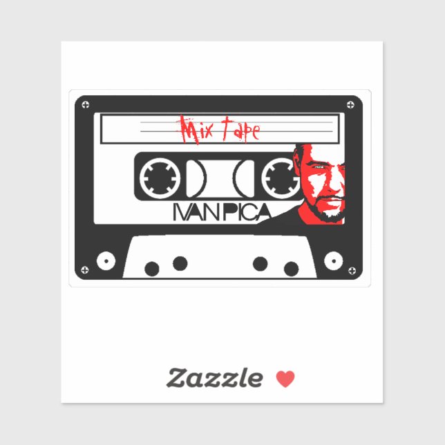 Sticker en vinyle coupé sur mesure (Feuille)