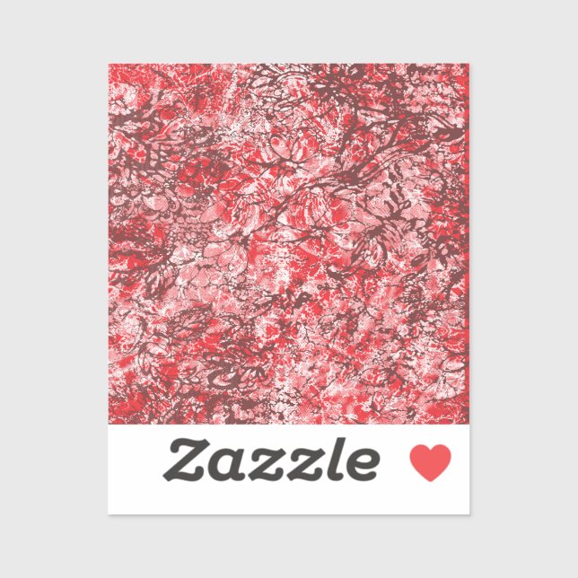 Sticker en vinyle coupé sur mesure (Feuille)