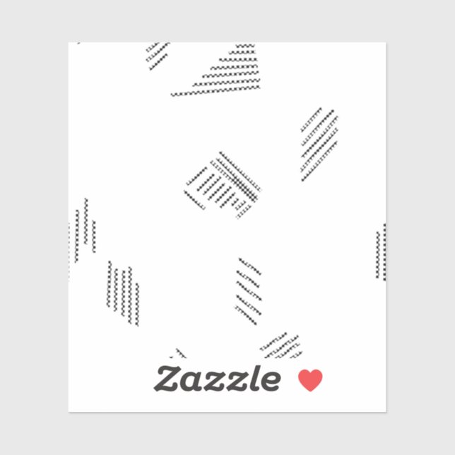 Sticker en vinyle coupé sur mesure (Feuille)