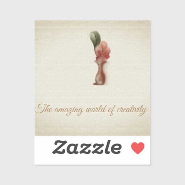 Sticker en vinyle coupé sur mesure (Feuille)