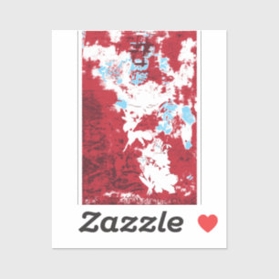 Sticker en vinyle coupé sur mesure