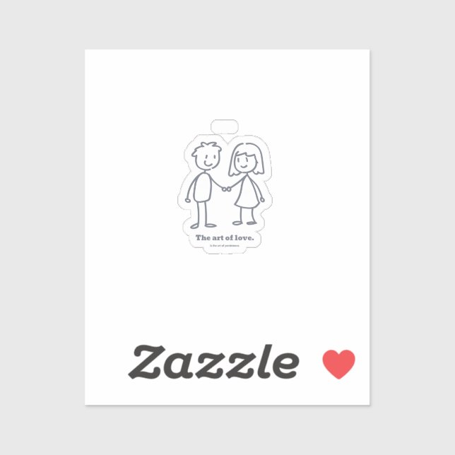 Sticker en vinyle coupé sur mesure (Feuille)