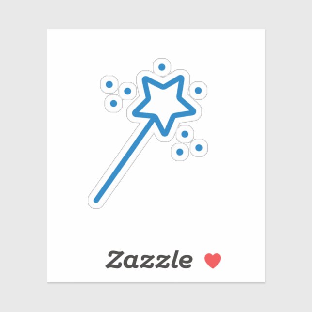 Sticker en vinyle coupé sur mesure (Feuille)