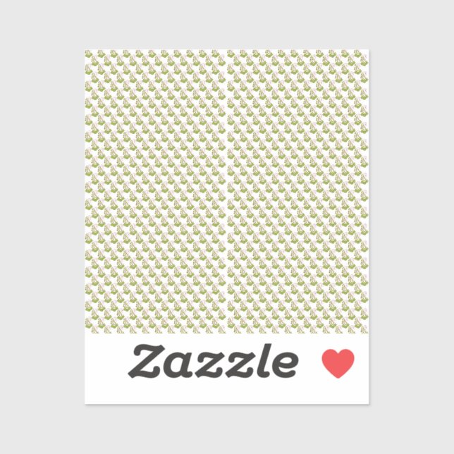 Sticker en vinyle coupé sur mesure (Feuille)