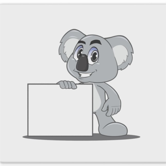 Sticker en vinyle coupé sur mesure (Devant)