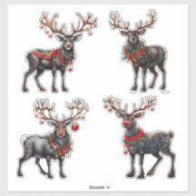 Sticker en vinyle coupé sur mesure Christmas_9