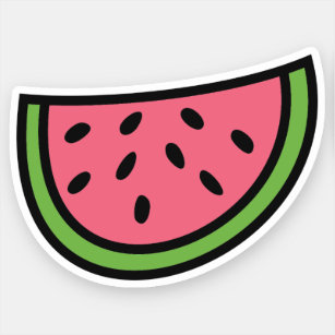 Sticker en vinyle coupé sur mesure Color Watermelo