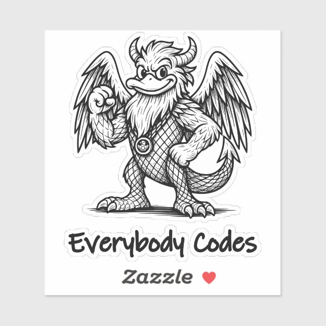 Sticker en vinyle coupé sur mesure de Dra et de Ca (Feuille)