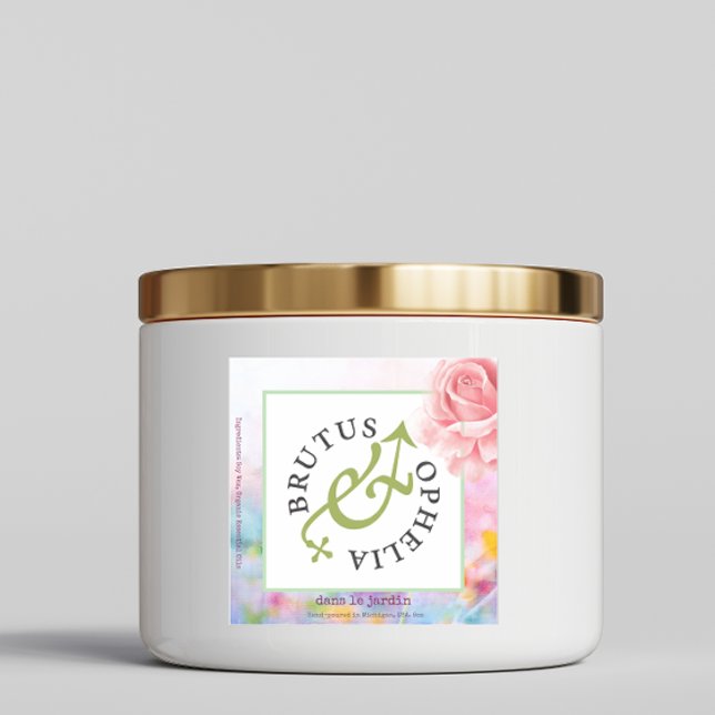 Sticker en vinyle coupé sur mesure Étiquette de pr (Créateur téléchargé)