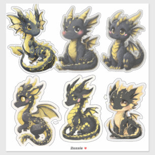 Sticker en vinyle coupé sur mesure pour dragons no