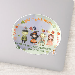 Sticker en vinyle coupé sur mesure pour les monstr