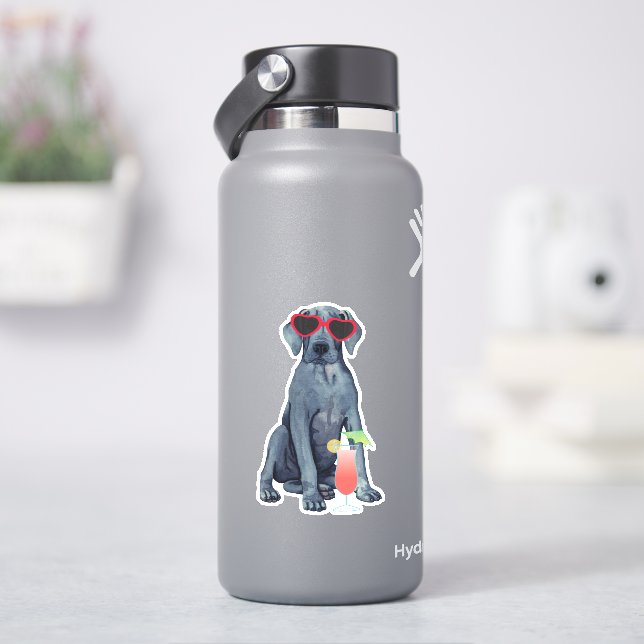 Sticker en vinyle Dane (HydroFlask)