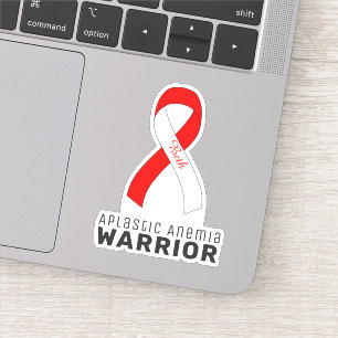 Sticker en vinyle d'anémie plastique