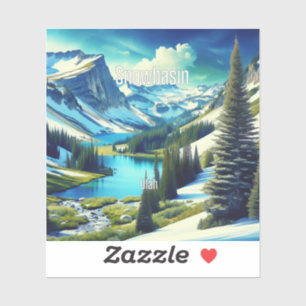 Sticker en vinyle de 3 pouces dans le bassin de ne