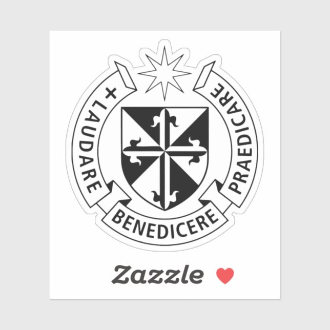 Sticker en vinyle de commande dominicaine (Feuille)