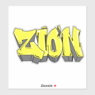 Sticker en vinyle de graffiti "Tony" sur mesure