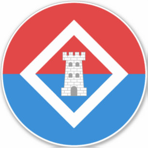 Sticker en vinyle de marque SCA Caer