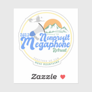 Sticker en vinyle de retraite NPM 2023