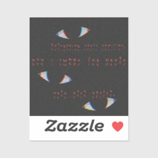 Sticker en vinyle Dreamcore - Yeux