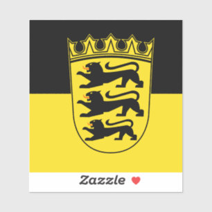 Sticker en vinyle du Bade-Wurtemberg