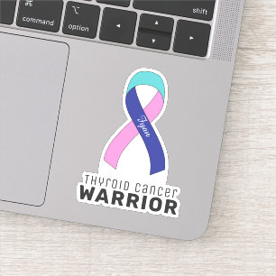 Sticker en vinyle du cancer thyroïdien