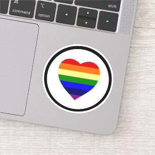 Sticker en vinyle du logo Rainbow