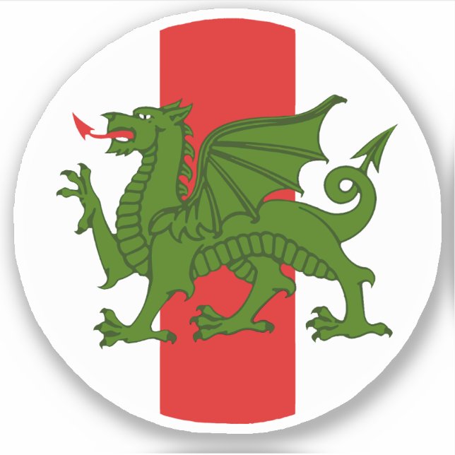 Sticker en vinyle du royaume moyen SCA (Devant)