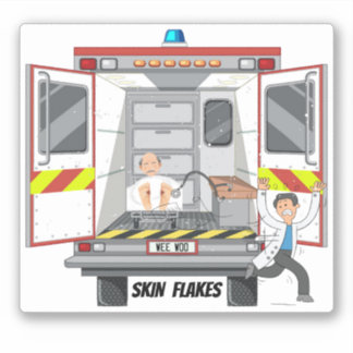 Sticker en vinyle EMS 911 Paramedic
