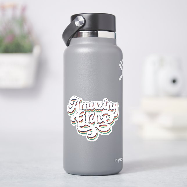 Sticker en vinyle Extraordinaire Grace Christian B (HydroFlask)