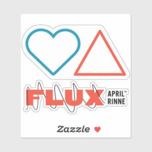 Sticker en vinyle "Fall in Love With Change"