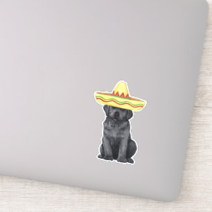Sticker en vinyle Fiesta Black Lab