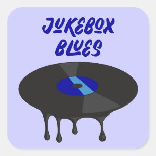 Sticker en vinyle fondu