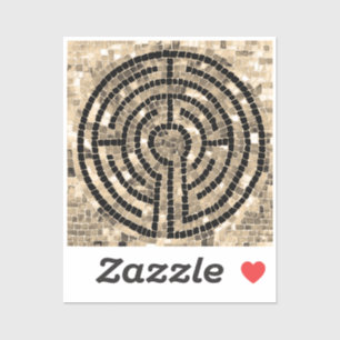 Sticker en vinyle LABYRINTH V 2x2
