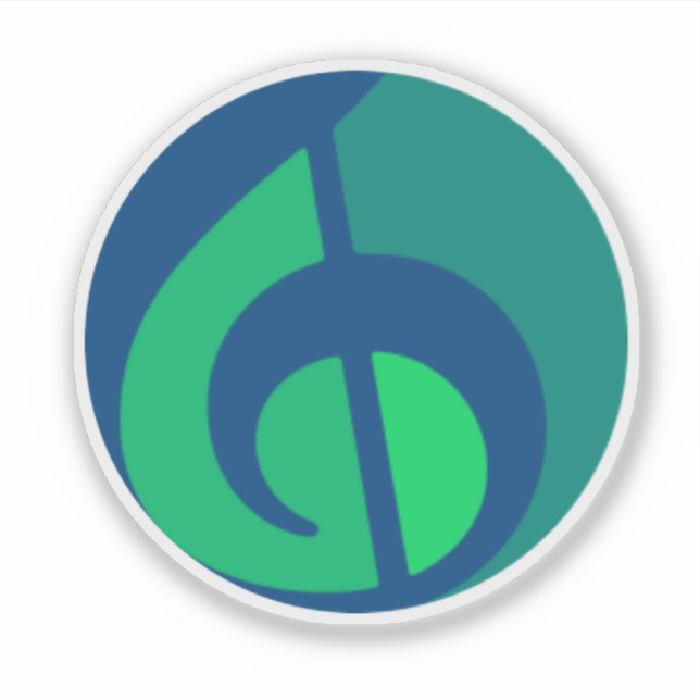 Sticker en vinyle Logomark IVH (Devant)