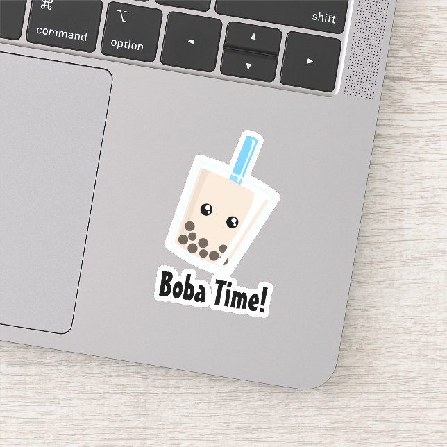 Sticker en vinyle moulé Boba (Détail)