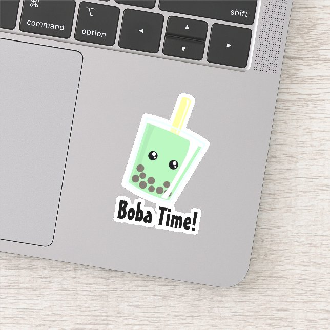 Sticker en vinyle moulé Boba (Détail)