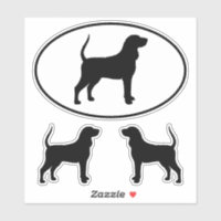 Sticker en vinyle pour chiens de race de chien de