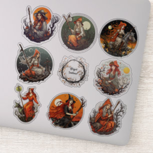 Sticker en vinyle Samhain Pagan