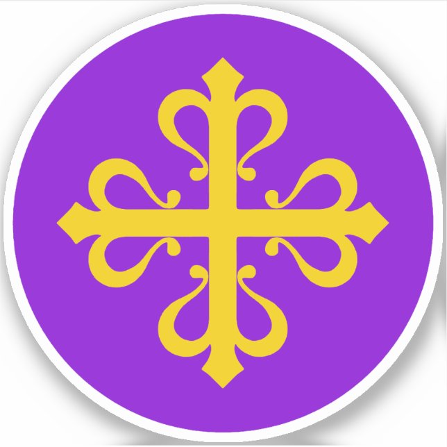 Sticker en vinyle SCA Calontir Ensign (Devant)
