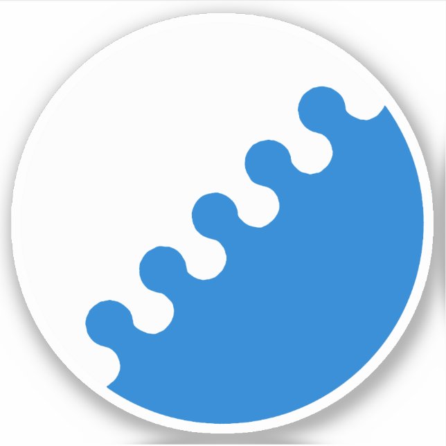 Sticker en vinyle SCA Cleftlands (Devant)