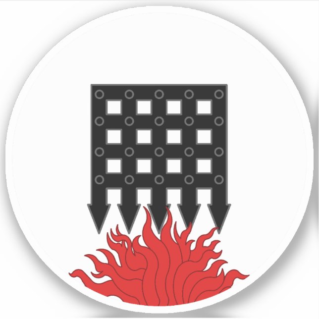 Sticker en vinyle SCA Hellsgate (Devant)