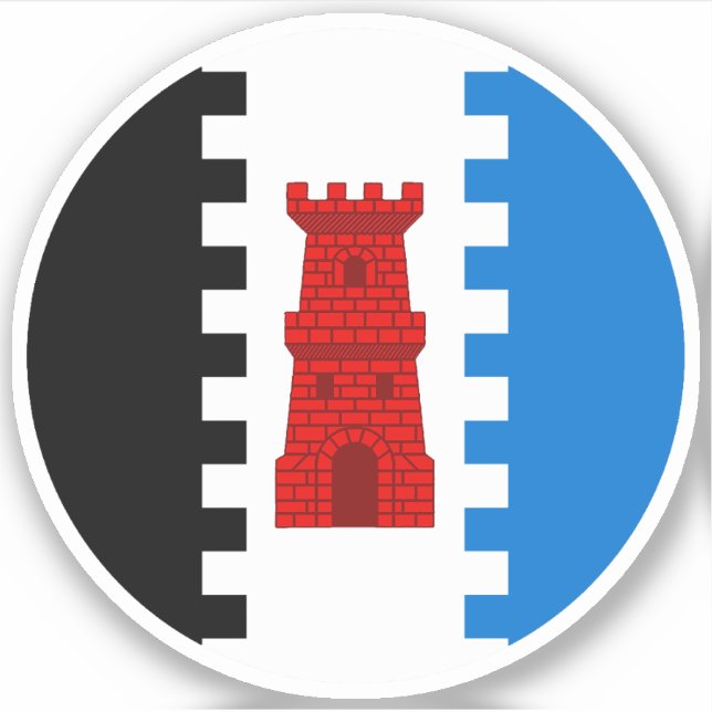 Sticker en vinyle SCA South Downs (Devant)