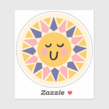 Sticker en vinyle Sunset