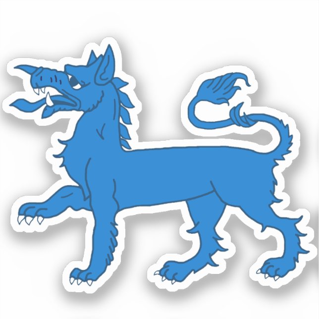 Sticker en vinyle sur mesure SCA East Kingdom (Recto)