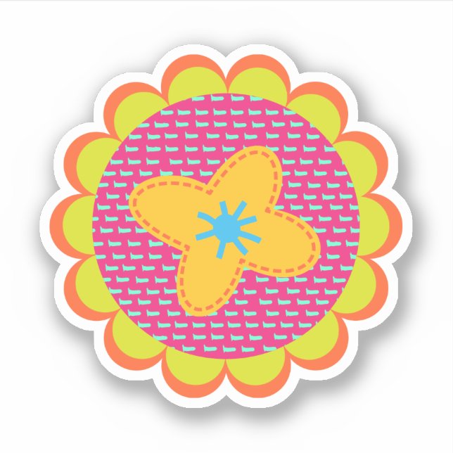 Sticker en vinyle taillé sur mesure (Devant)